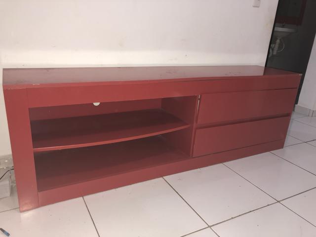 Rack vermelho semi-novo - Foto 4