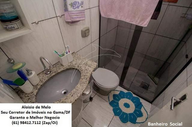 Aloisio Melo Vde: Q. 33 S/Leste, 2 Casas; Sala, Cozinha, 3 Qtos, Ac. Financiamento/FGTS - Foto 15