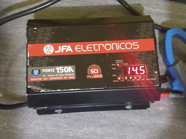Fonte automotiva Jfa 150a sistema inteligente de carregamento mantenha seu som ligado - Foto 3