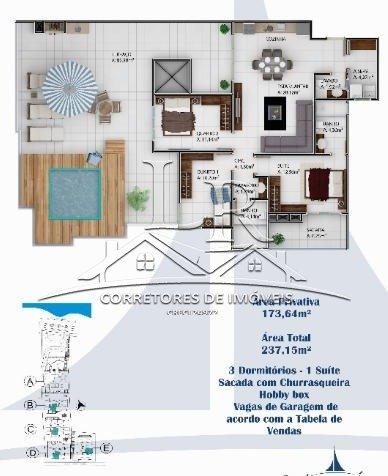 Apartamento à venda com 3 dormitórios em Praia dos ingleses, Florianópolis cod:1635 - Foto 15