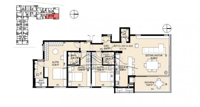 Apartamento à venda com 3 dormitórios em Jurerê internacional, Florianópolis cod:1650 - Foto 20