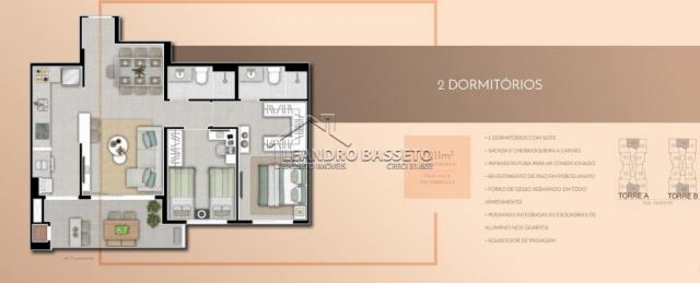 Apartamento à venda com 2 dormitórios em Monte verde, Florianópolis cod:1903 - Foto 4