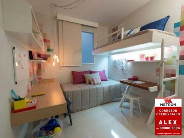 ALX - 69 - Mude para Morada de Laranjeiras - Apartamento de 2 Quartos com Varanda - Foto 16