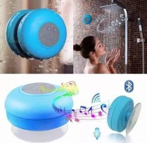 Caixinha de som bluetooth a prova d'água