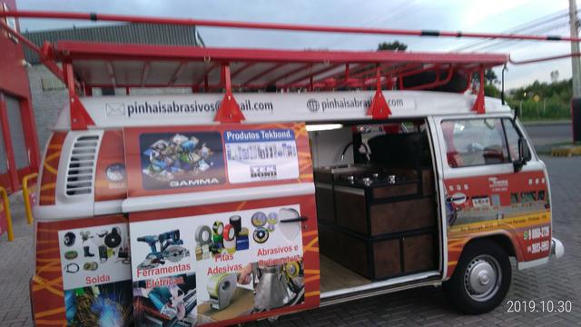 Kombi motorhome 2014 com 25mil km - Foto 4