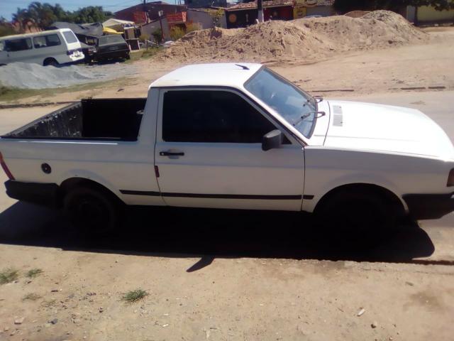 Troco em carro fechado! Saveiro 93 aceito propostas - Foto 6
