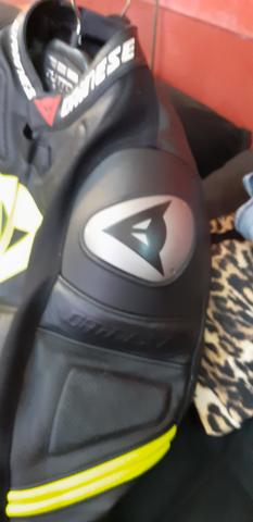 Macacão dainese laguna seca 50 eur 1 peça novo sem uso - Foto 5
