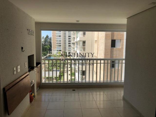 Apartamento 90 m², 2 suítes, sala estendida, varanda gourmet, 1 vaga, Aquárius - Foto 5