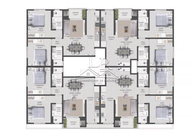 Apartamento à venda com 2 dormitórios em Ingleses do rio vermelho, Florianópolis cod:1566 - Foto 14