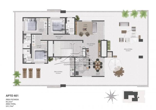 Apartamento à venda com 2 dormitórios em Ingleses do rio vermelho, Florianópolis cod:1647 - Foto 10