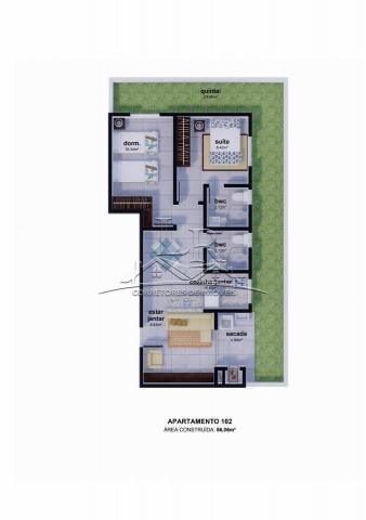 Apartamento à venda com 2 dormitórios em Ingleses do rio vermelho, Florianópolis cod:1331 - Foto 5