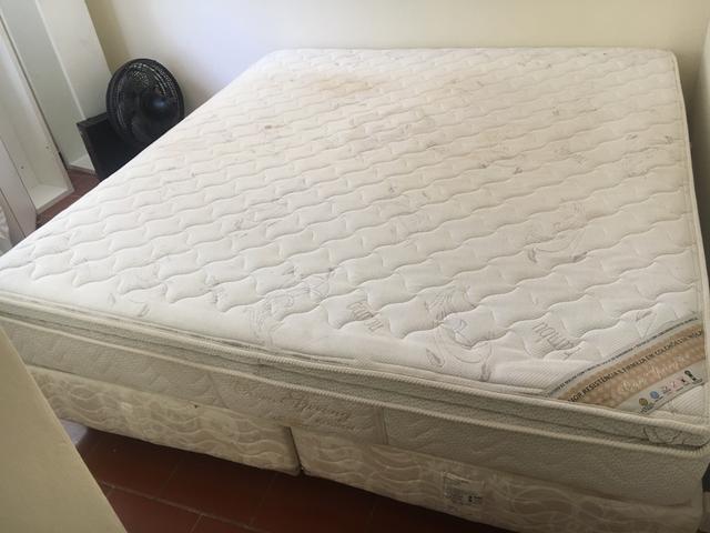 Cama casal king Ouro Spring Ortobom - Foto 3