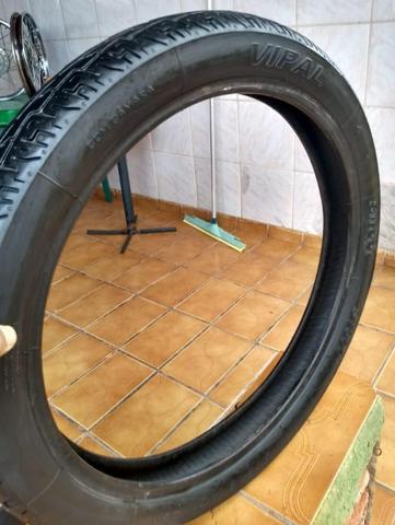 Rodas CG Fan 150 14/14 + Pneu dianteiro - Foto 6