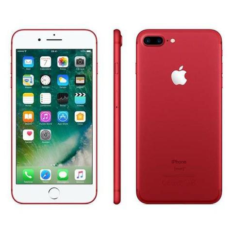 IPhone 7 Plus 128GB - Branco, Vermelho e Rose