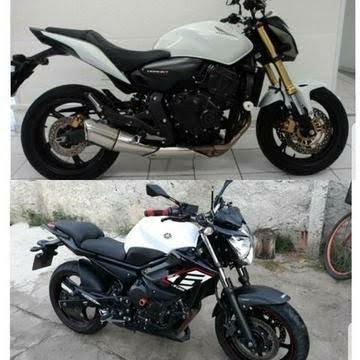 Assumo repasse de moto XJ6 ou Hornet