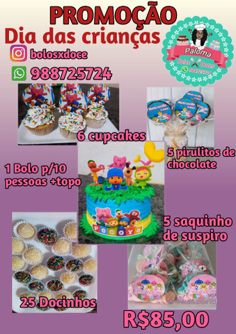 Bolos PROMOÇÃO