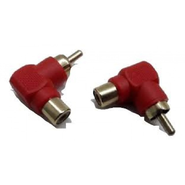 (WhatsApp) adaptador rca plug l - macho x fêmea - unid
