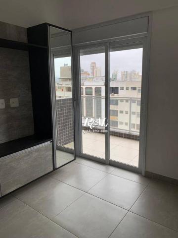 Apartamento com 2 dormitórios (1 suíte) à venda e locação, 72 m² - Gonzaga - Santos/SP - Foto 12