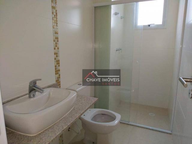 Apartamento com 3 dormitórios à venda, 111 m² por R$ 740.000,00 - Marapé - Santos/SP - Foto 13
