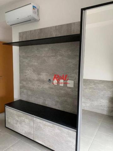 Apartamento com 2 dormitórios (1 suíte) à venda e locação, 72 m² - Gonzaga - Santos/SP - Foto 16
