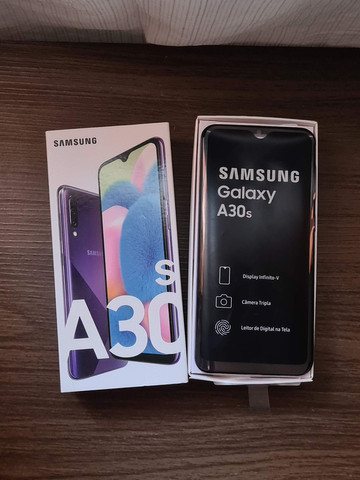Samsung A30s Violeta 64Gb (SEMI-NOVO IMPECÁVEL+NOTA) - ( 8 4 ) 9 8 8 3 8 - 8 8 8 8 - Foto 3