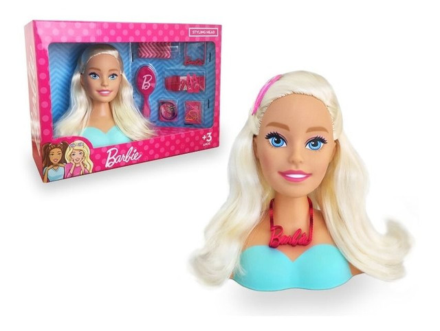 Boneca Bárbie Busto + Kit Acessórios Pupee Mattel - Whatssap * - Foto 3