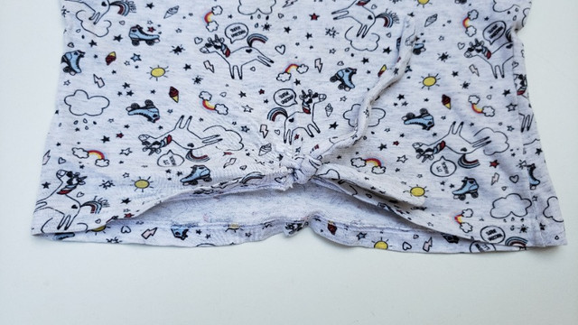 Conjunto infantil short e camiseta unicornio pop corn - Foto 6