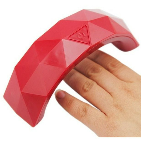 Mini Cabine Sun 9w Com 3 Leds Uv Seca Esmalte Unha Acrigel - Foto 3