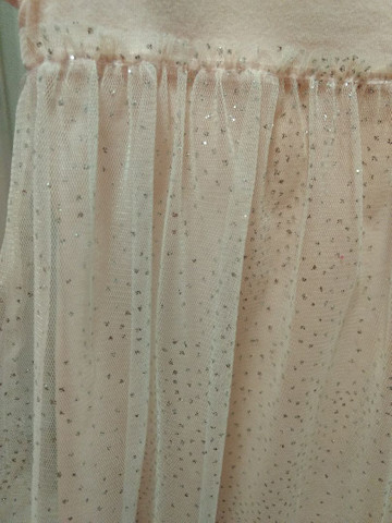 Vestido Tam 2 com brilho - Foto 2