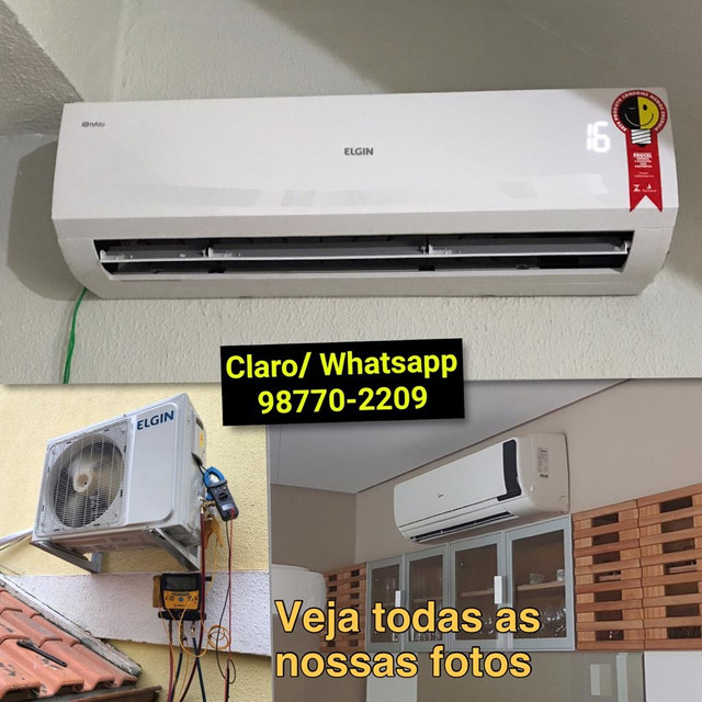 Instalação de Ar Condicionado Split - NOVA IGUAÇU e NILÓPOLIS