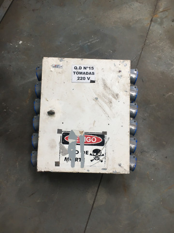 Quadro elétrico monofásico