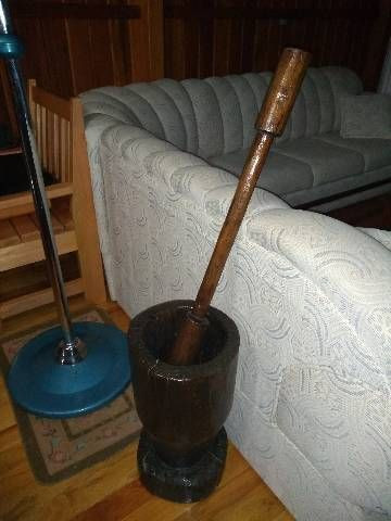 Pilão antigo rústico !!!