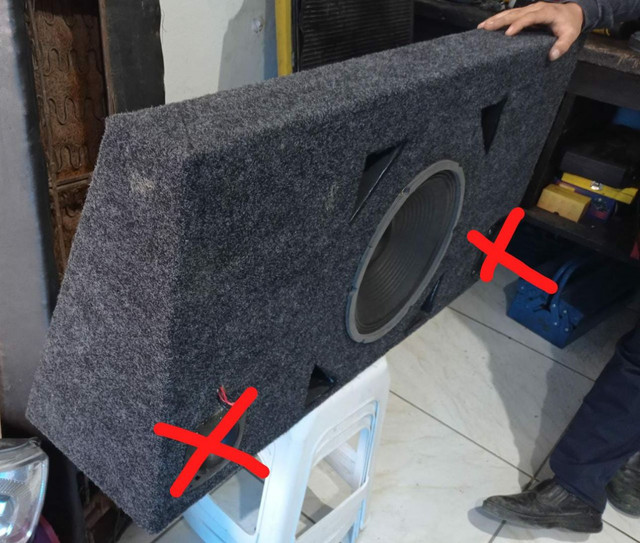 Caixa nova com Woofer