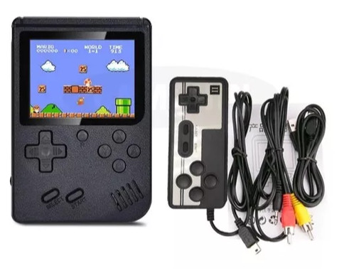 Mini Game Portátil Retro 400 Jogos Super Console + Controle - Foto 2