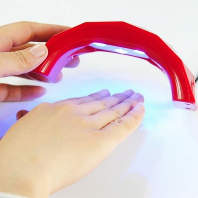Mini Cabine Sun 9w Com 3 Leds Uv Seca Esmalte Unha Acrigel - Foto 5