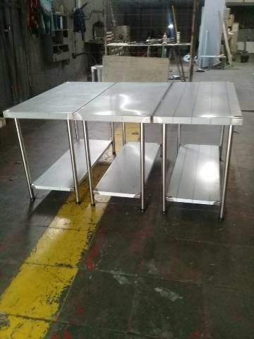 Bancada lisa em Aço inox - Foto 2