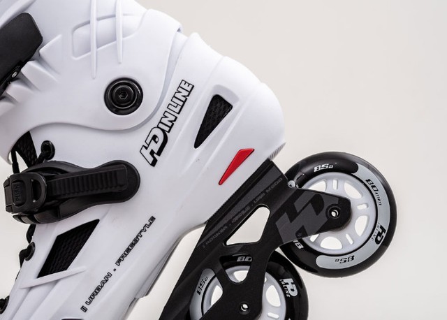 Patins Roller HD inline Pro Skull 2 bco Adulto - Foto 5