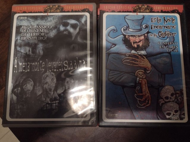 coleção do Zé do caixão - CDs, DVDs etc - Mooca, São Paulo
