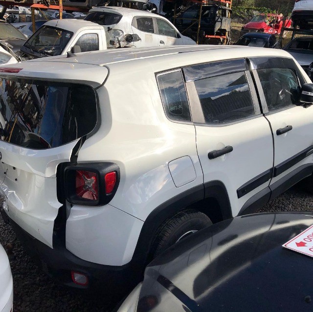 Renegade 1.8 Flex 2020 Farol Motor Porta Airbag Parachoque Capo Lanterna Sucata - Foto 3