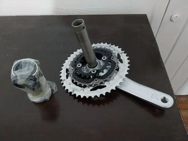 Pedivela com Coroa Shimano Deore LX Hollowtech - Foto 5