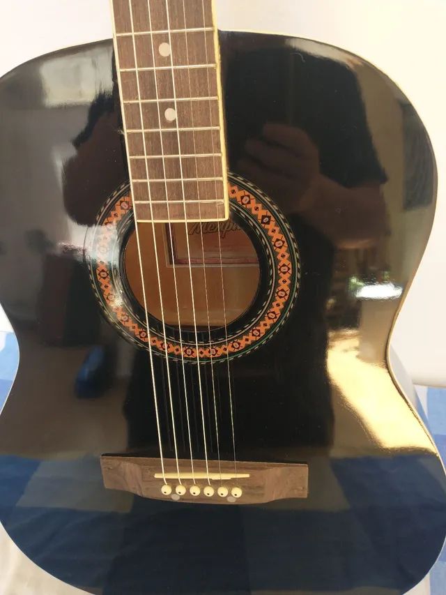 Violão Memphis com capa - Foto 2
