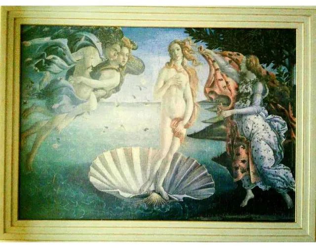 Quadro Vênus de Quebra Cabeça Montado 1000 Pçs. - Foto 2