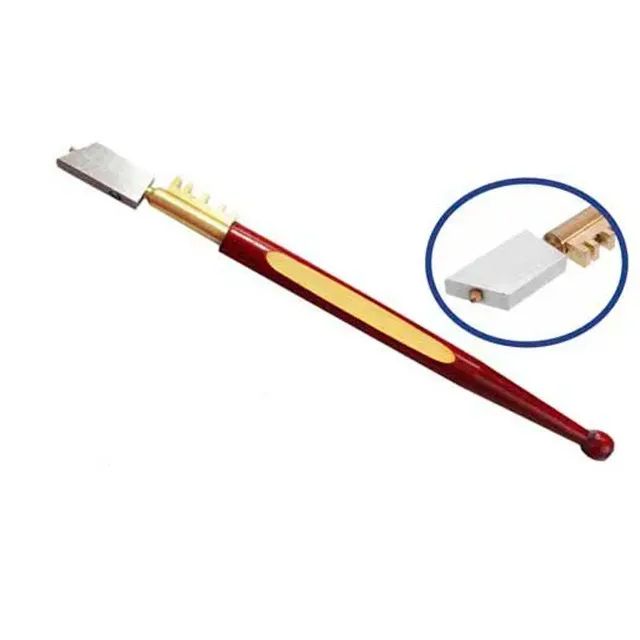 Cortador de Vidro Diamantado com Cabo de Madeira Lotus 3611