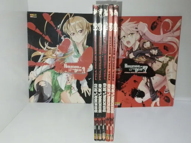 Livraria e Sebo Fênix ABCD - MANGA HIGH SCHOOL OF THE DEAD VOL 3 FULL COLOR  (PRODUTO USADO - MUITO BOM)