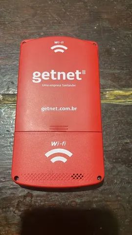 Máquina de Cartão SuperGet com Bobina da Getnet [Santander