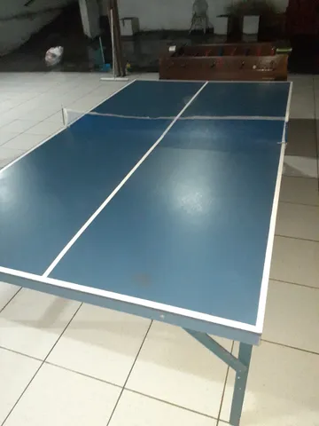 Mesa de Ping Pong/ Tênis de Mesa Klopf Dobrável com Rodas, Jogo de  Tabuleiro Klopf Usado 41132775