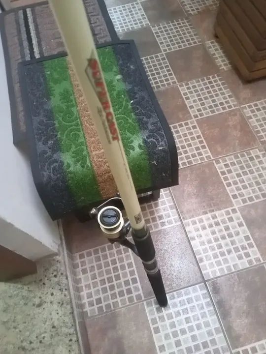 Vara de pesca + molinete 2.75  - Foto 3