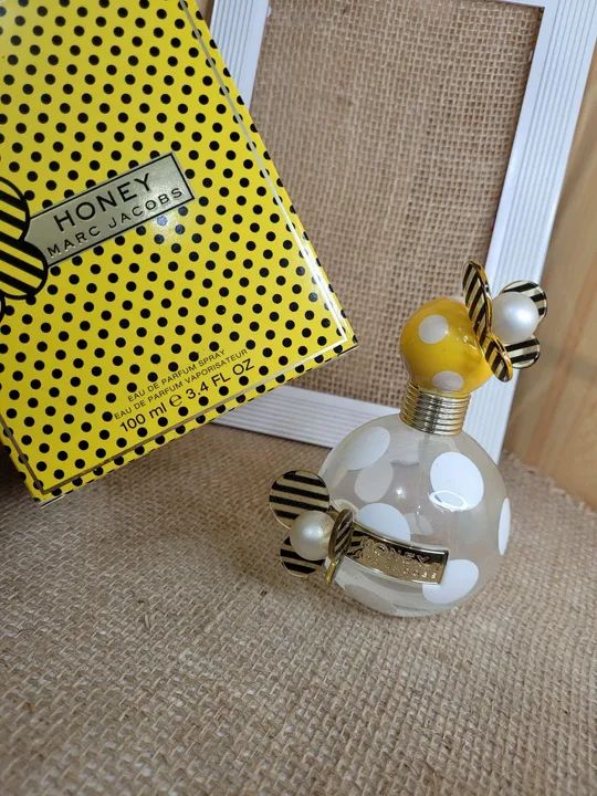 Frasco vazio Perfume Marc Jacobs Honey 100ml - Foto 4