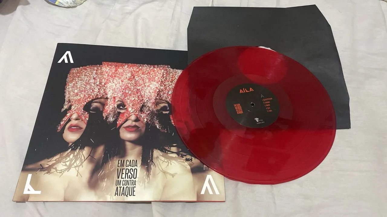 Disco de Vinil -  Aila - em cada verso um contra ataque 