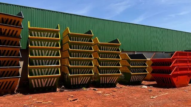 Container Almoxarifado para construcao civil, Cacambas para poly, Cacambas estacionaria - Foto 6